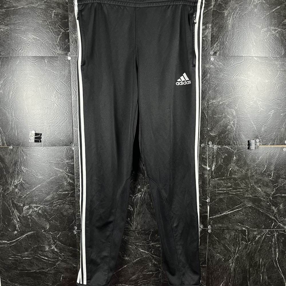 Adidas Men's Black ClimaCool Track Pants Medium